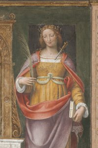 Santa Justina de Bernardino Luini